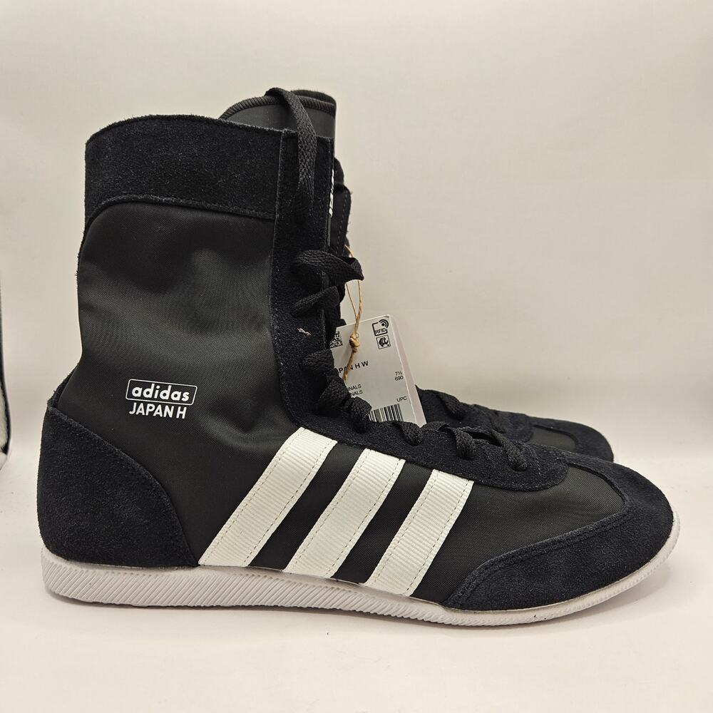ADIDAS ORIGINALS WOMEN'S 9 JAPAN H CORE BLACK CLOUD METALLIC BOXING JR8122 NWOB - Picture 4 of 6